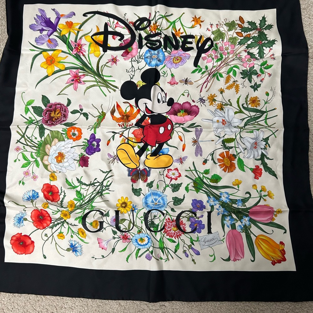 Gucci Disney scarf  Nwt